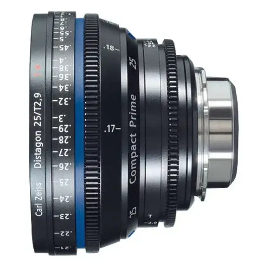 ZEISS Compact Prime Distagon 25mm/T2.9 Cinema Lens 
