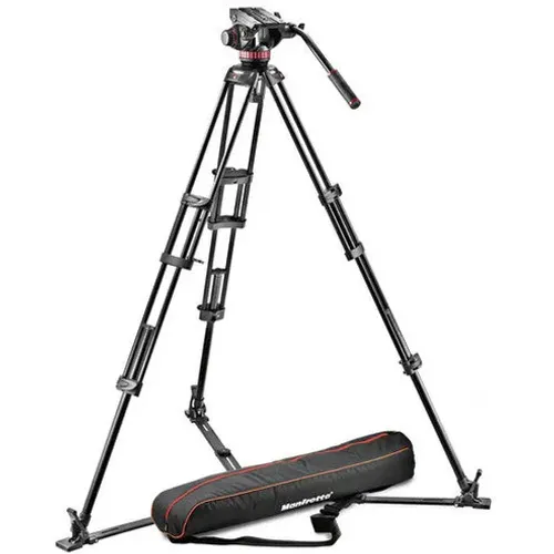 Manfrotto 502A Video Head, 546GB Tripod 