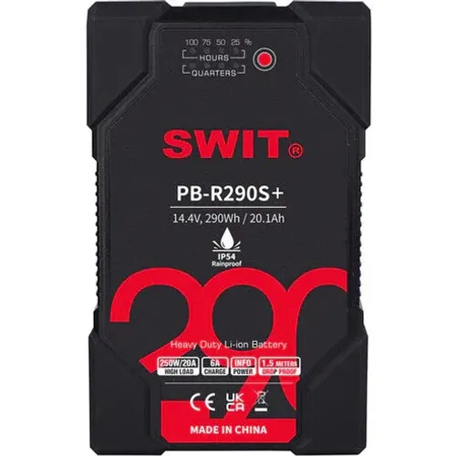 SWIT PB-R290S+ 290Wh Heavy-Duty IP54 Battery Pack (V-Mount) 