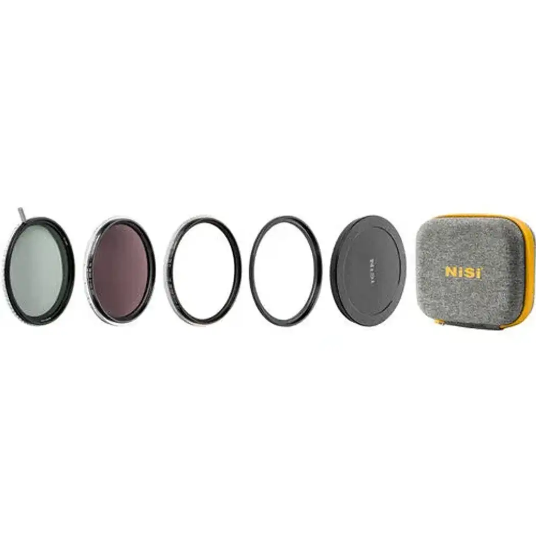 NiSi 67mm Swift VND Mist Kit 1-9 Stops (1-5-Stop VND, 4-Stop ND, Black Mist 1/4) 
