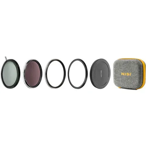 NiSi 67mm Swift VND Mist Kit 1-9 Stops (1-5-Stop VND, 4-Stop ND, Black Mist 1/4) 
