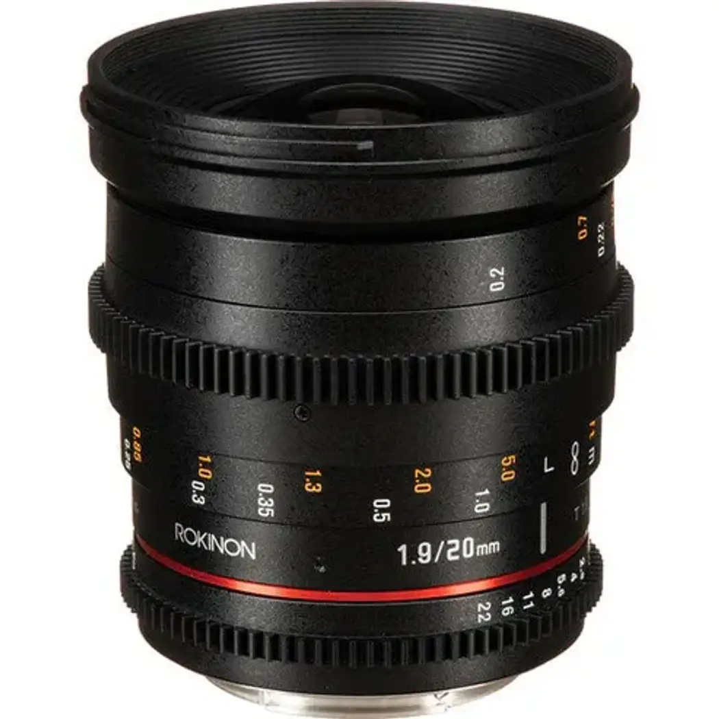 Rokinon 20mm T1.9 Cine DS Lens for Canon EF