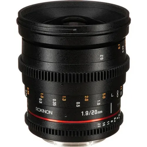 Rokinon 20mm T1.9 Cine DS Lens for Canon EF