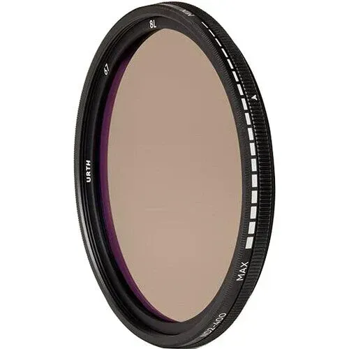 Urth ND2-400 (1-8.6 Stop) Variable ND Lens Filter (52mm)