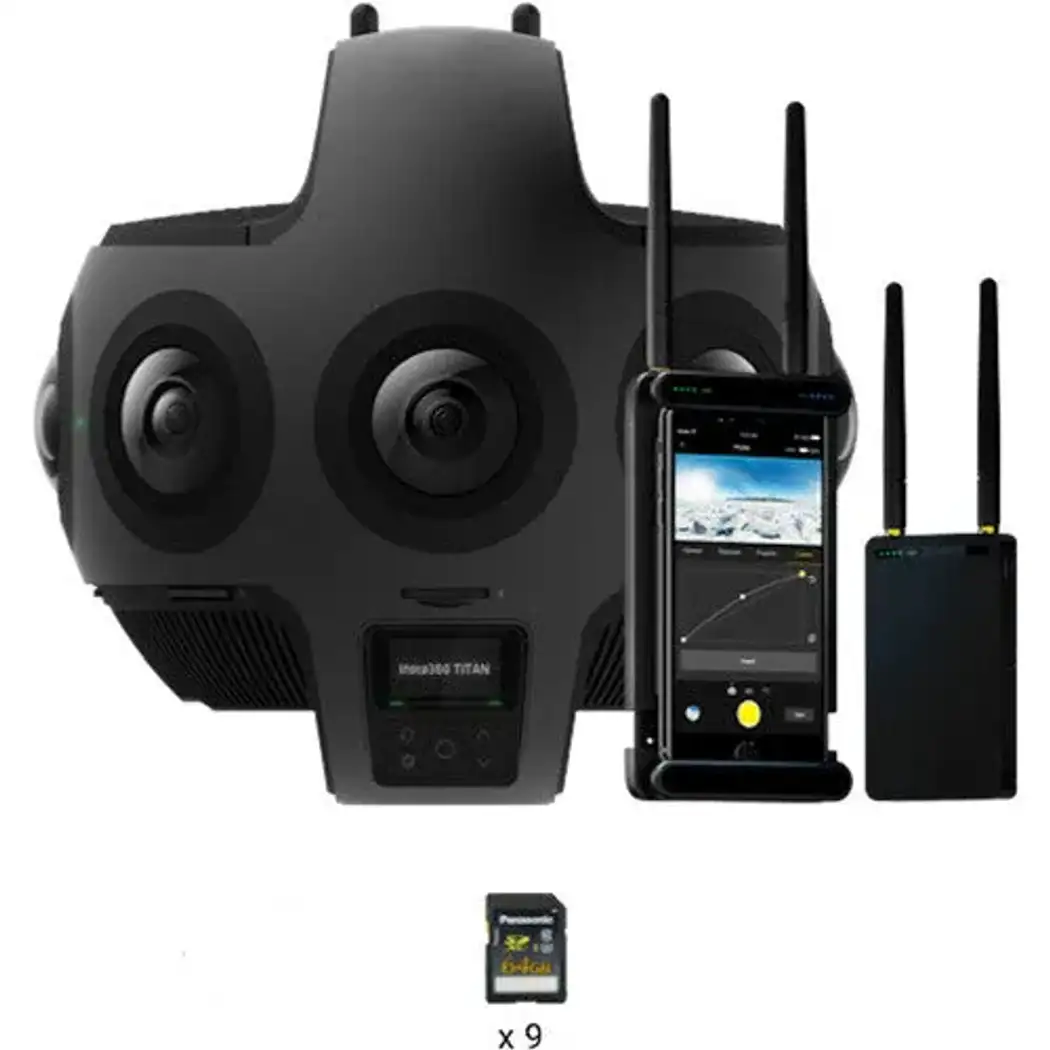 Insta360 Titan 11K Cinematic 360/VR Camera
