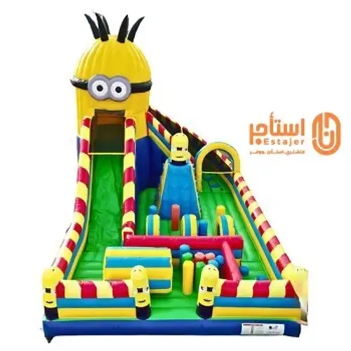 Mix Up Maze with Minions slide