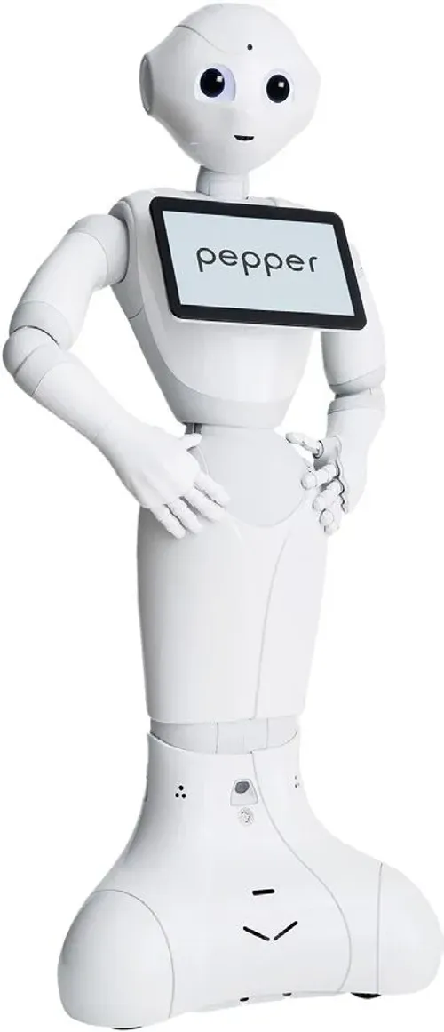 Pepper Robot for Rent – CUTE Interactive Reception Robot for Events, Exhibitions & Hotels2