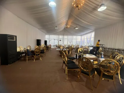 European-Style Tent – Custom Sizes | Price per Square Meter3