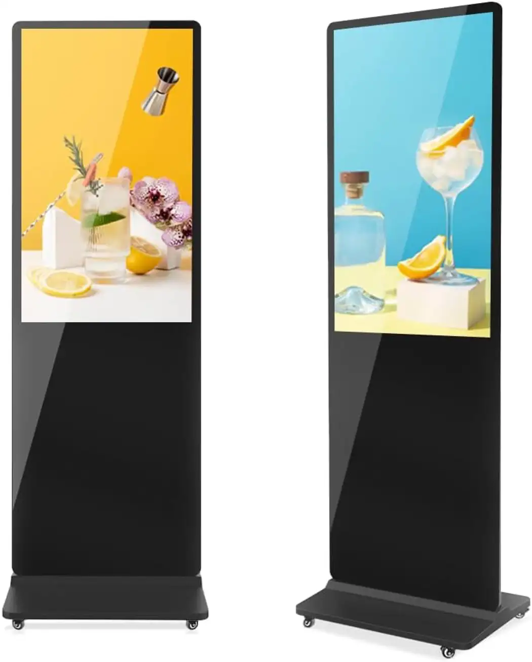Advertising screen