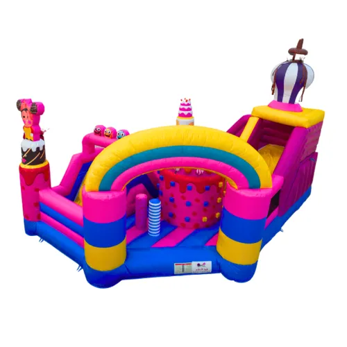 Maze with candy slide