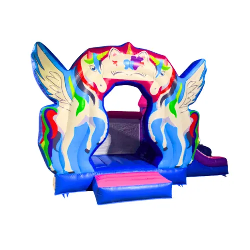 Jump with the horse slide