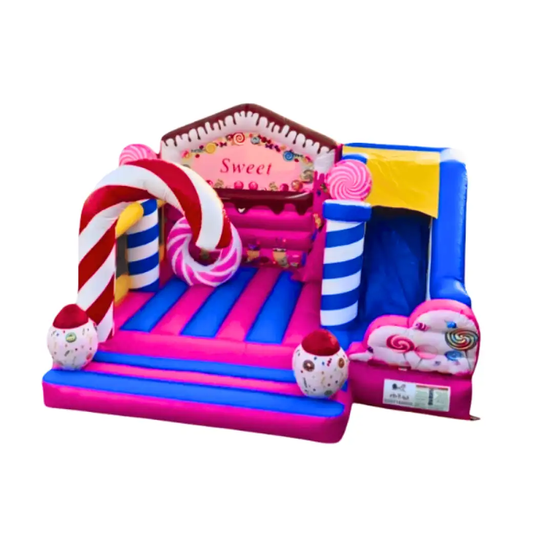 Jump with the candy slide
