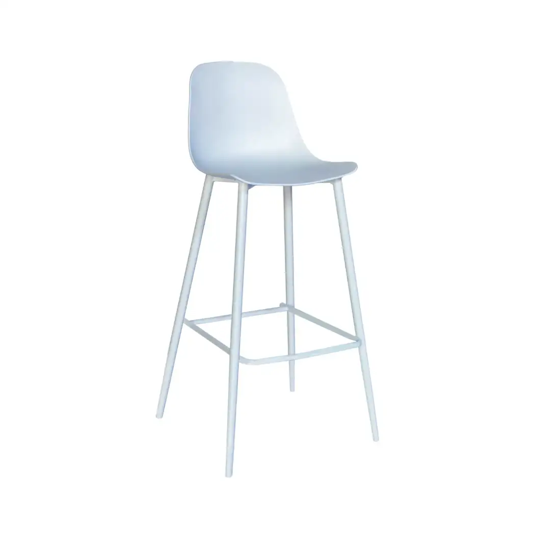 Aya Bar Stool White

