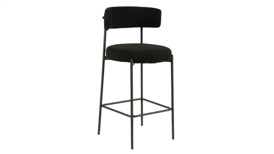 Jeddah Bar Stool Black
