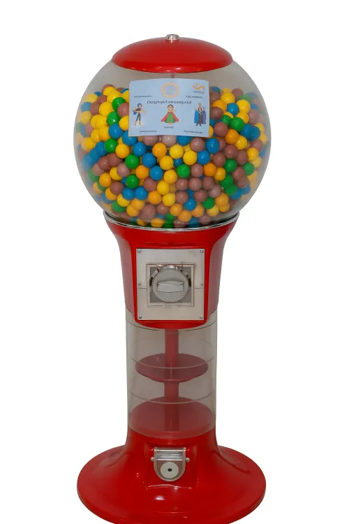 Classic Gumball Vending Machine -Transparent Globe Design