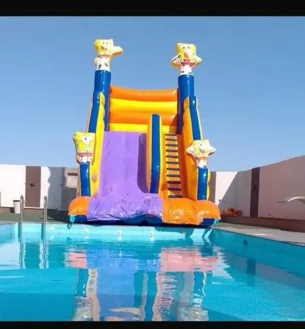 Slide for ground pools