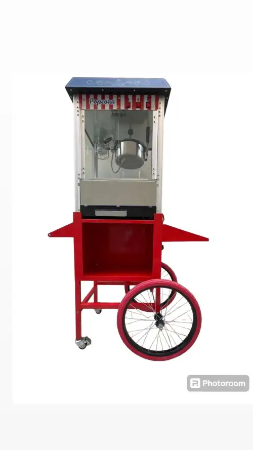 Classic Popcorn Cart for Event Rental2