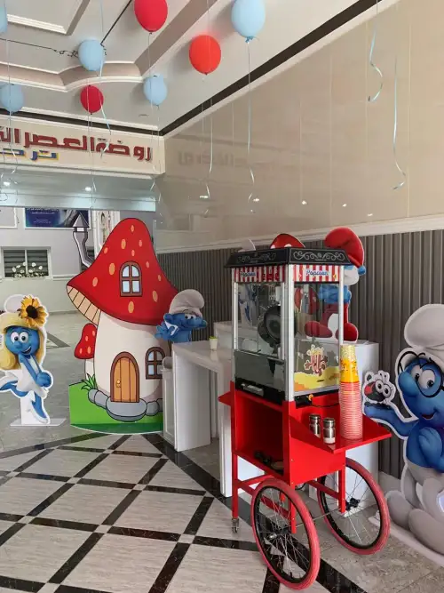 Classic Popcorn Cart for Event Rental4