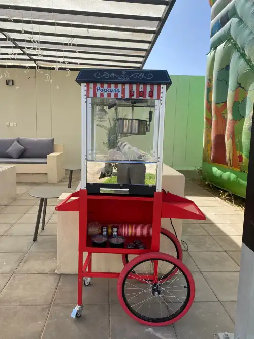 Classic Popcorn Cart for Event Rental3
