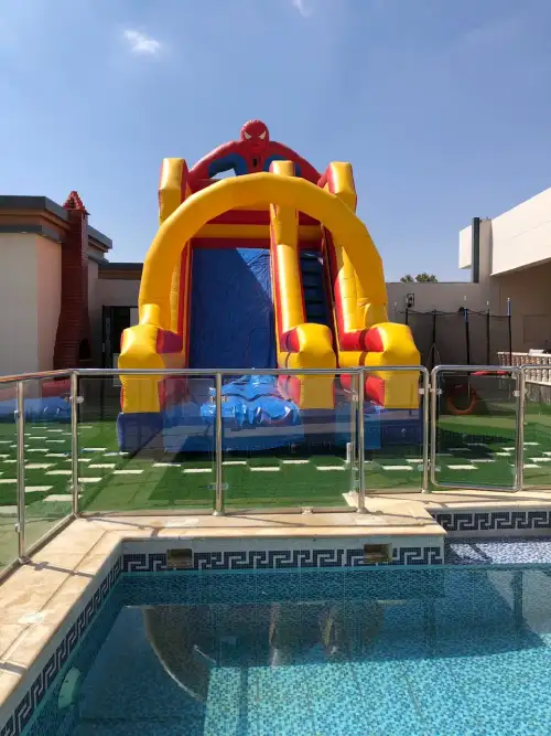 Spider-Man Inflatable Water Slide for Kids