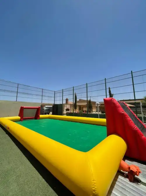 Large Soapy Inflatable Field for Parties and Events2
