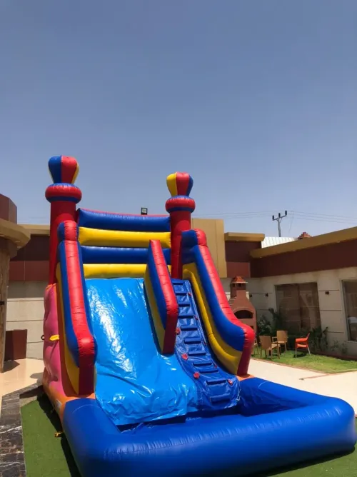 زحليقة مائية كبيرة قابلة للنفخ للأطفال والفعاليات
