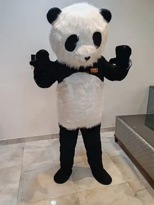Panda Cartoon Character for Events 1235