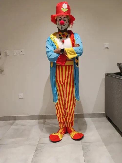Clown Character for Audience Engagement 1264