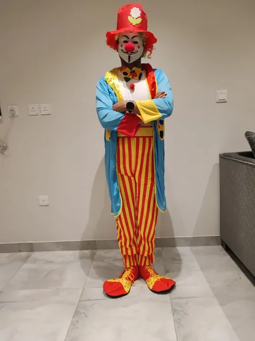 Clown Character for Audience Engagement 1262