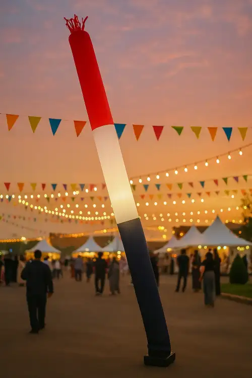 Inflatable Color Tube for Events