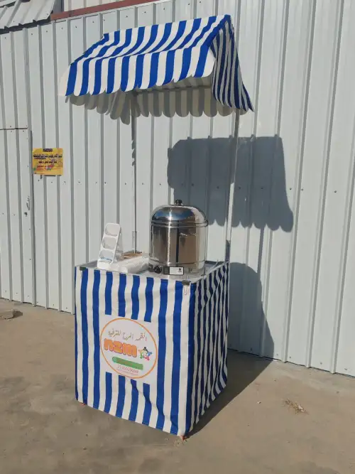 Steamed Corn Cooking Table for Events 1493