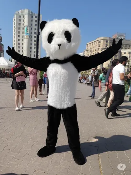 Panda Cartoon Character for Events 1232