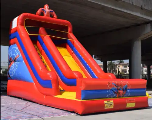 Spiderman Slide with Superhero Theme 143
