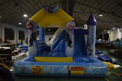 Trampoline with Slide & Colorful Ball Pool for Fun & Play 232