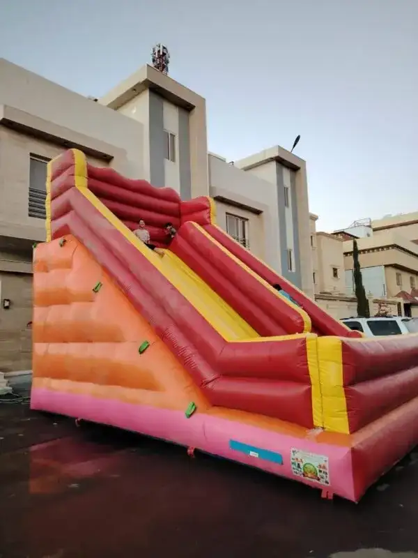 Color Water Slide with Interactive Design for Events 17