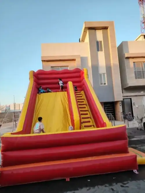Color Water Slide with Interactive Design for Events 173