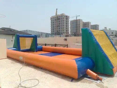 Inflatable Soapy Football Field