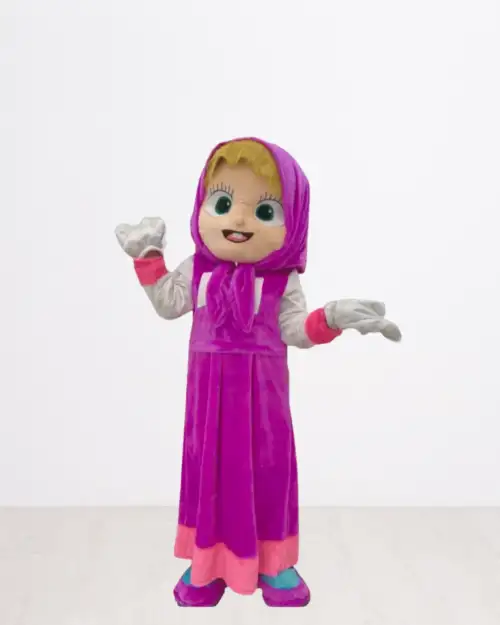 Masha Costume for Cartoon-Themed Kids Events
