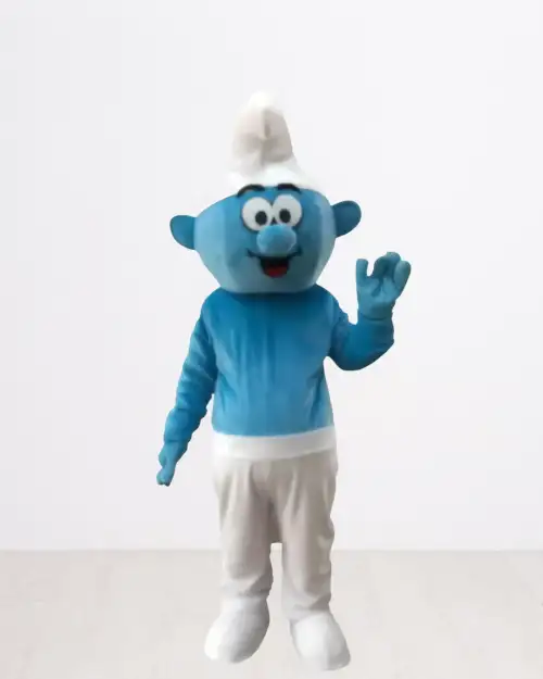 Strong Smurf Character Costume for Entertainment