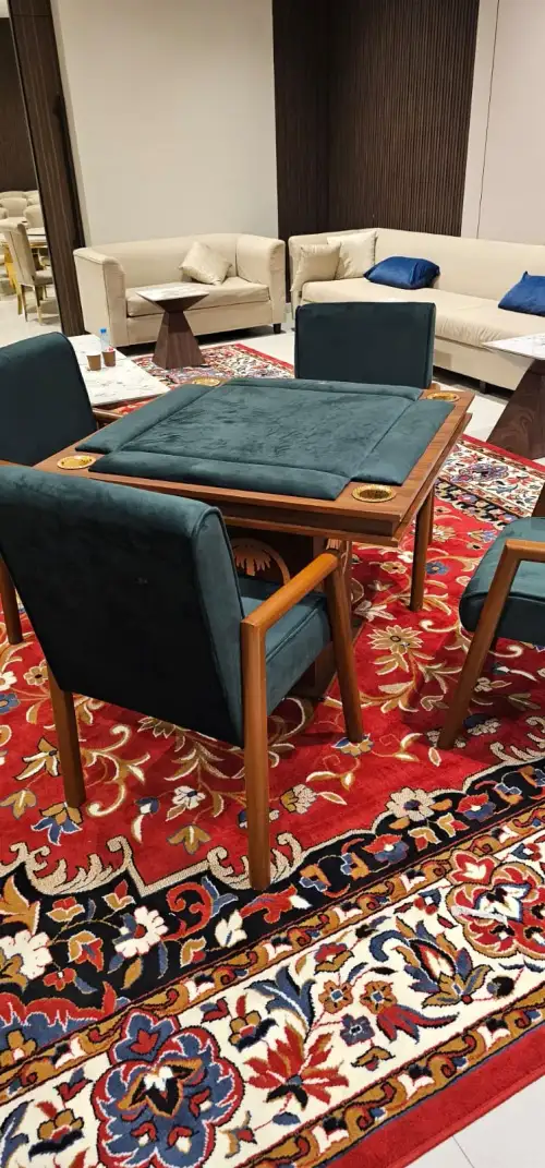Luxurious Baloot Game Table for 4 People | Daily Rental3