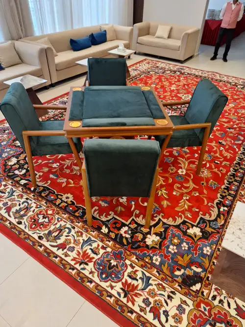 Luxurious Baloot Game Table for 4 People | Daily Rental