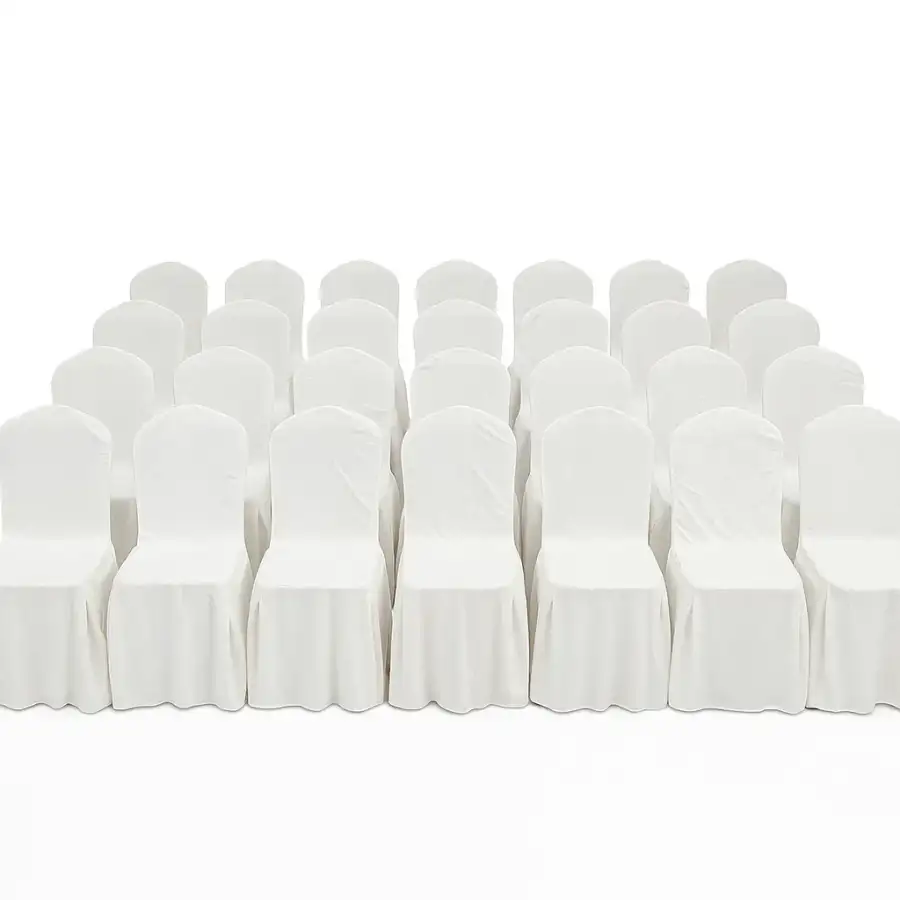 Chair with Ivory or Stretch Cover